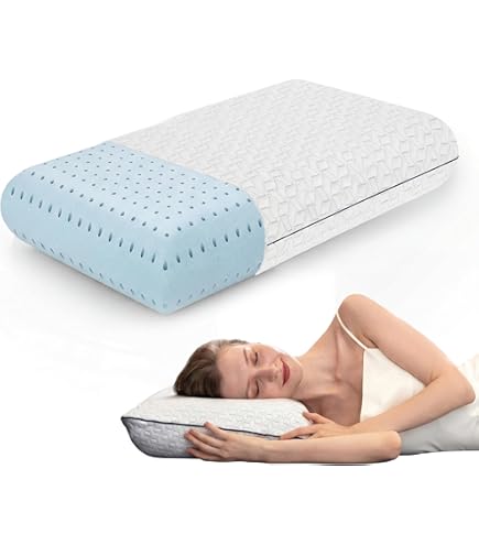 Amazon.com: Pharmedoc Cooling Memory Foam Pillows, 2 Pack